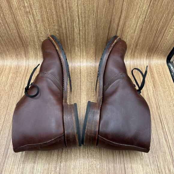 Red Wing 9017 Heritage Beckman Chukka Cigar Leather Work Mens Boots Size 10 D - Picture 5 of 8